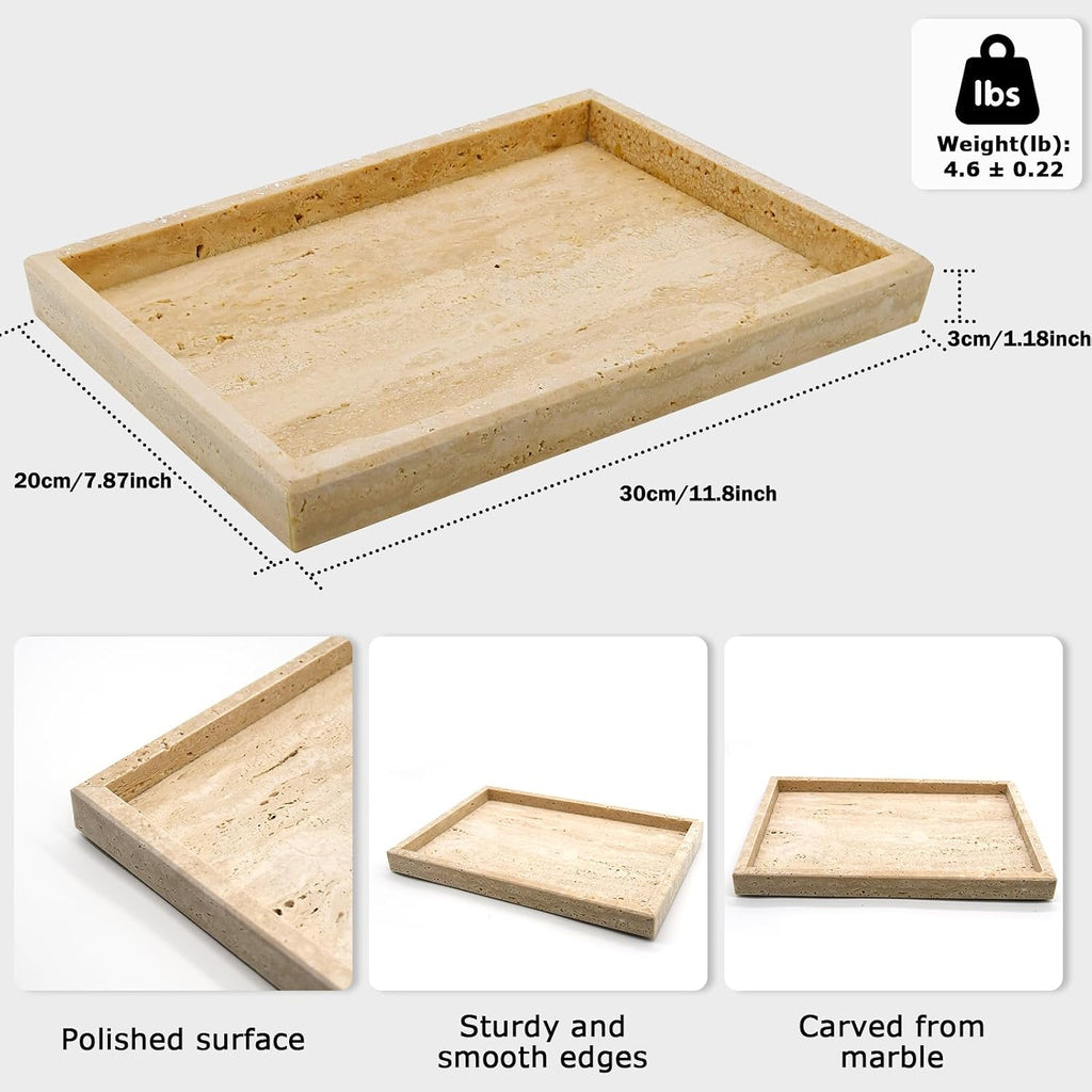 Travertine Tray,Bathroom Vanity Tray