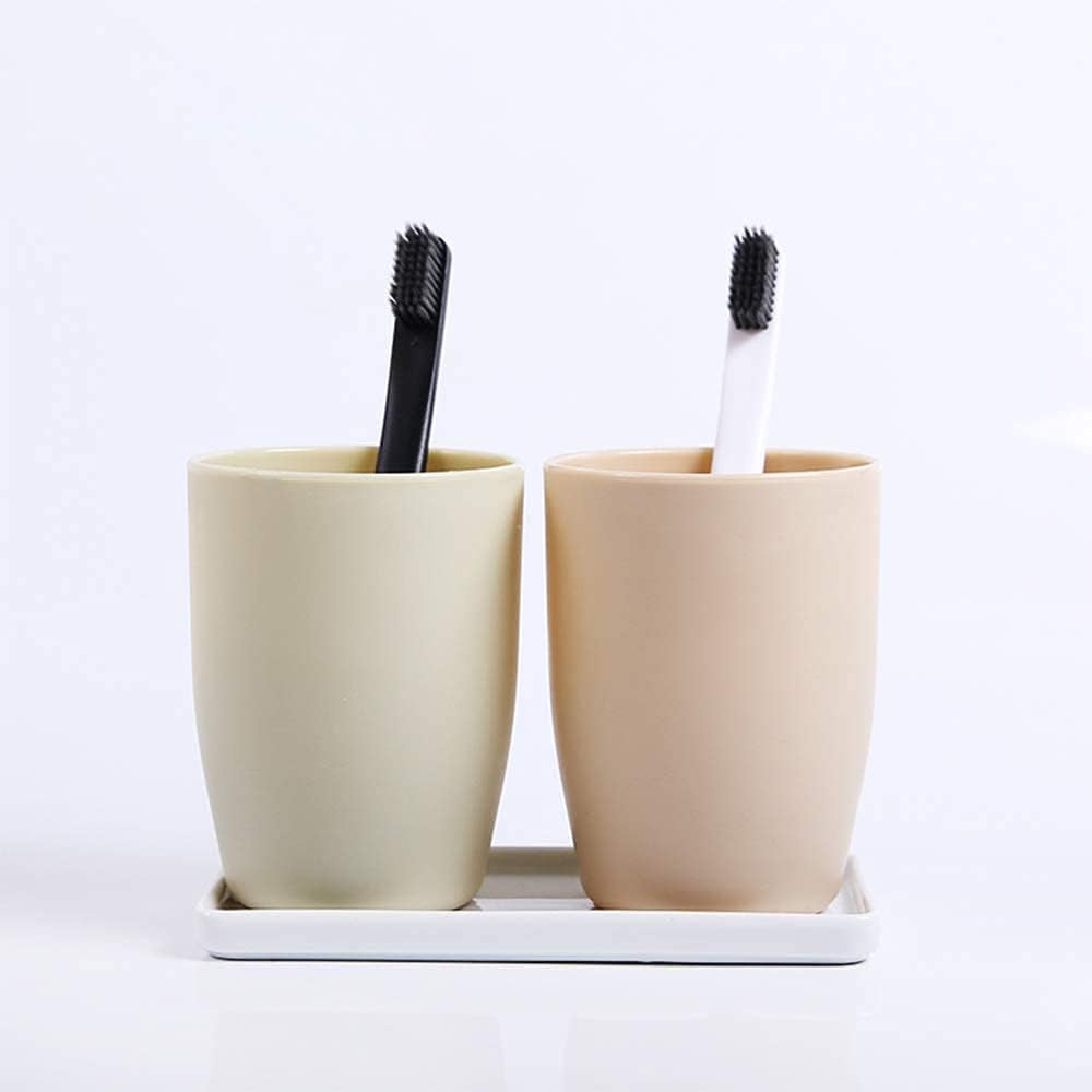 Ceramic Vanity Tray, Rectangle Bathroom White Tray, Marble Tray, Organizer for Soap, Jewelry, Perfume,Towel Holder for Counter, Bathroom, Kitchen, Sink, Restroom Decoration (Small) (2 Pack)