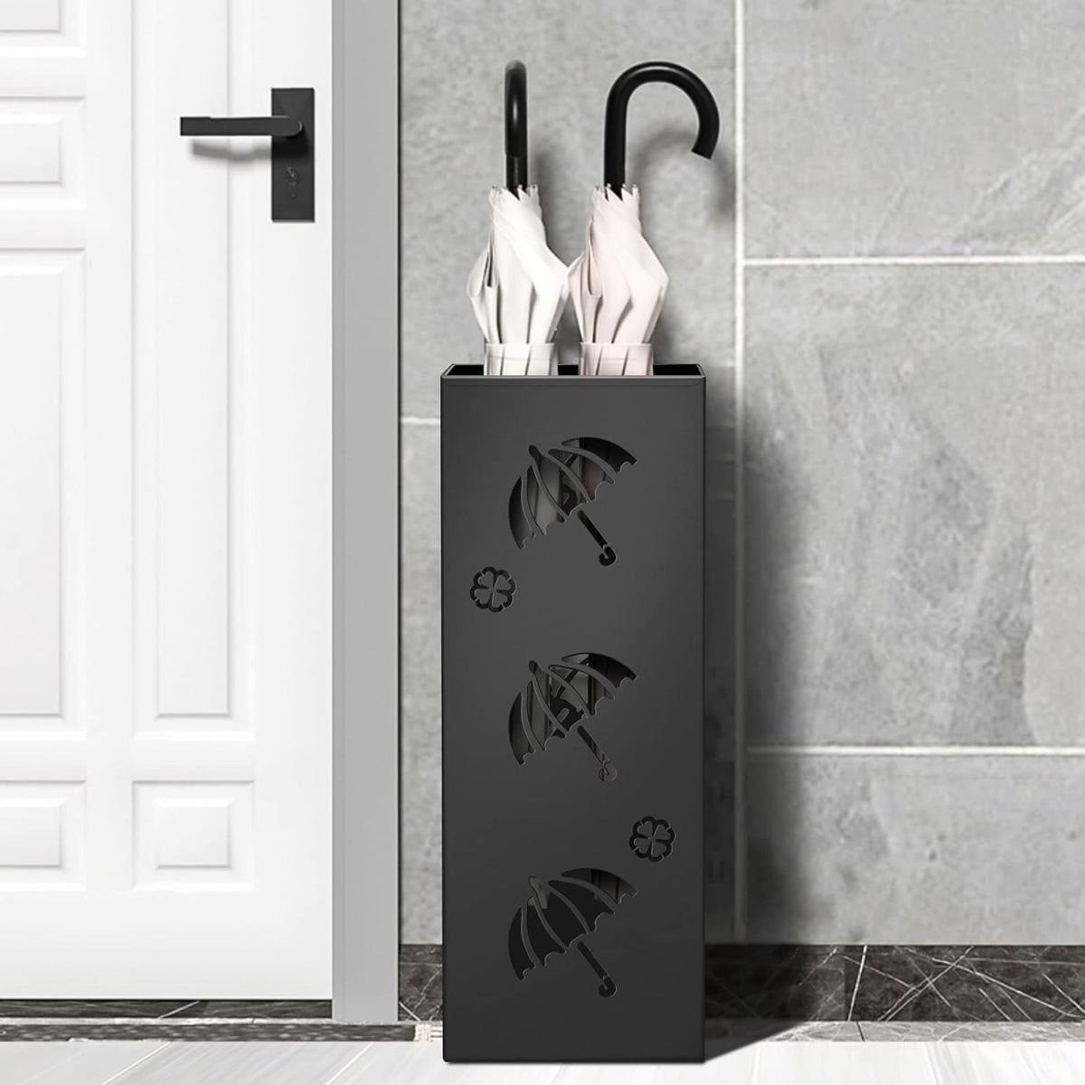 Umbrella Holder for Entryway | Umbrella Stands for Entryway | Keep Your Floors Dry and Tidy with Our Indoor Umbrella Stand | Stylish Umbrella Rack | Convenient Umbrella Storage Solution.