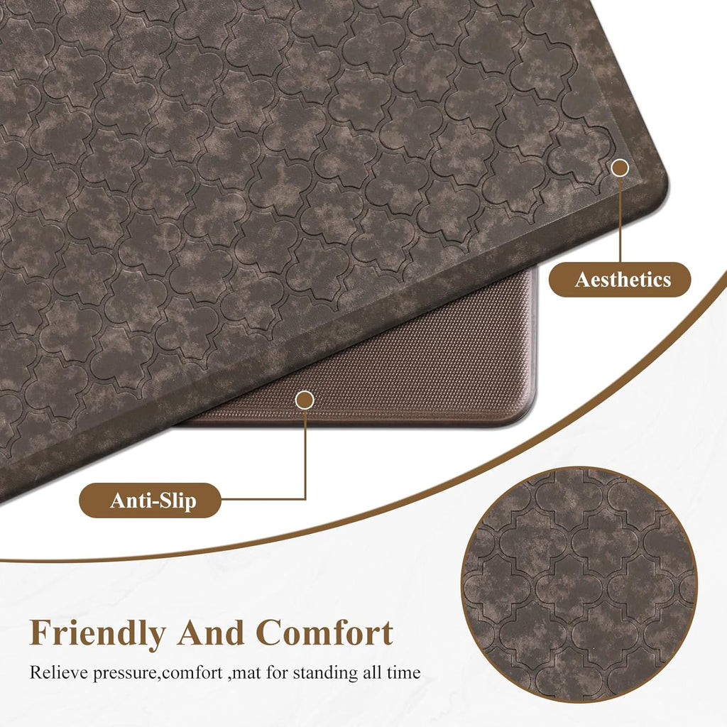 anti Fatigue Kitchen Mats for Floor 20"X60", Cushioned Standing Mat