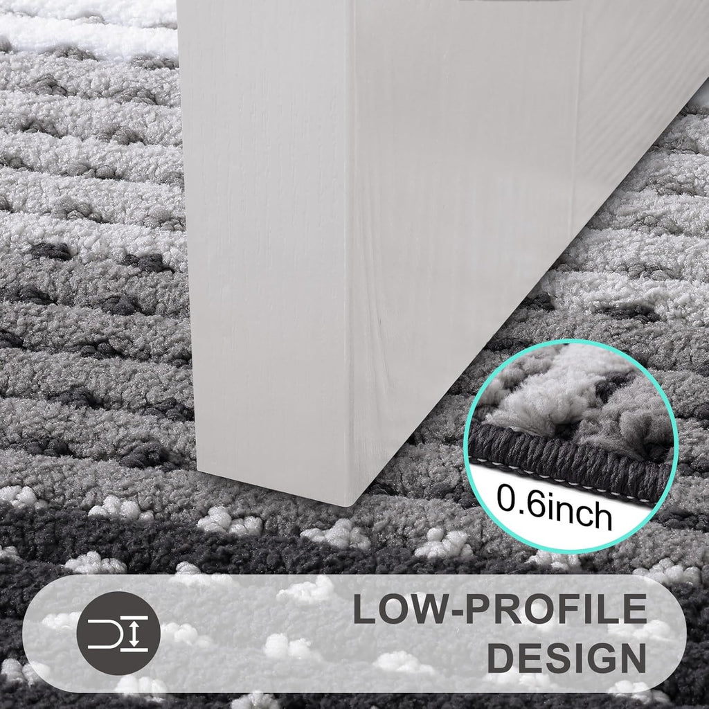 Indoor Outdoor Door Mat, 32X20 Non-Slip Dirt Trapper Doormats