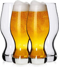 IPA Beer Glasses,Pilsner Beer Glasse,16 Oz,Set of 4