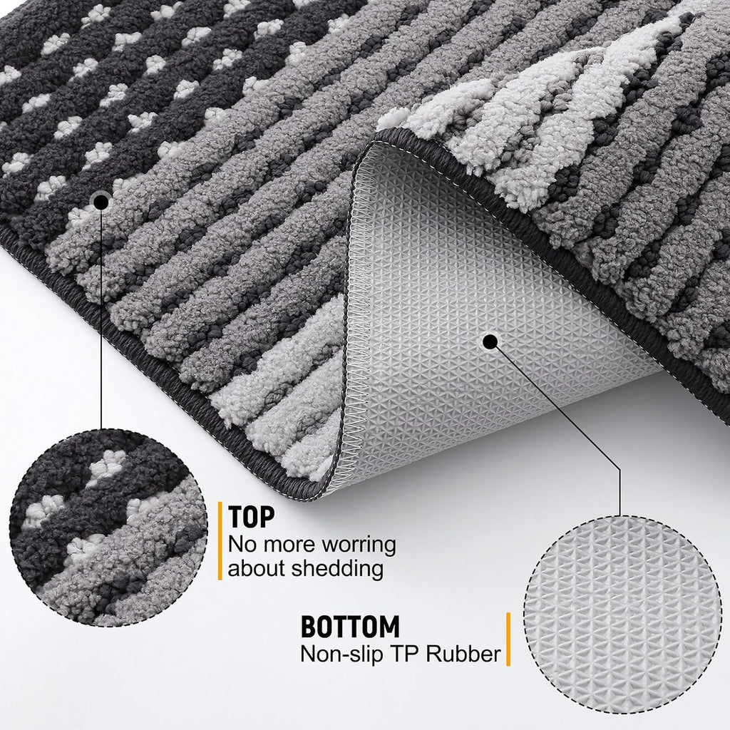 Indoor Outdoor Door Mat, 32X20 Non-Slip Dirt Trapper Doormats