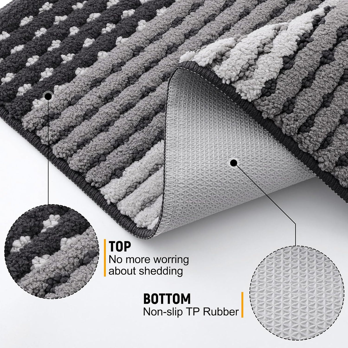 Indoor Outdoor Door Mat, 32X20 Non-Slip Dirt Trapper Doormats
