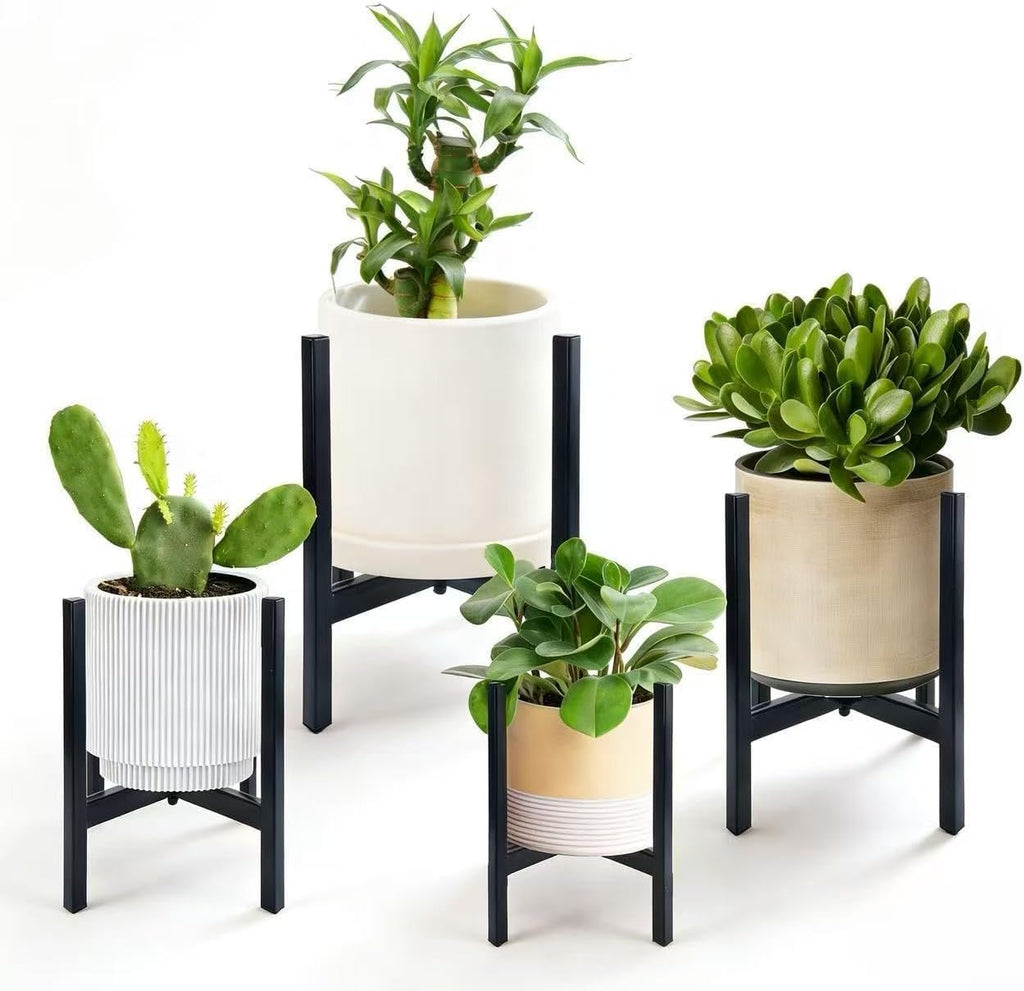 Metal Plant Stands Set, for Indoor and Outdoor Flower Pots Holders