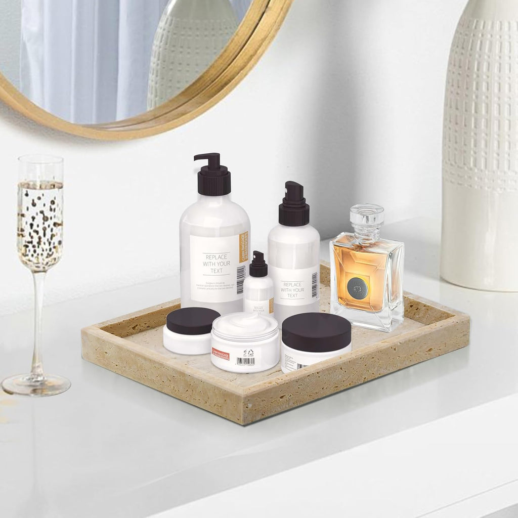 Travertine Tray,Bathroom Vanity Tray
