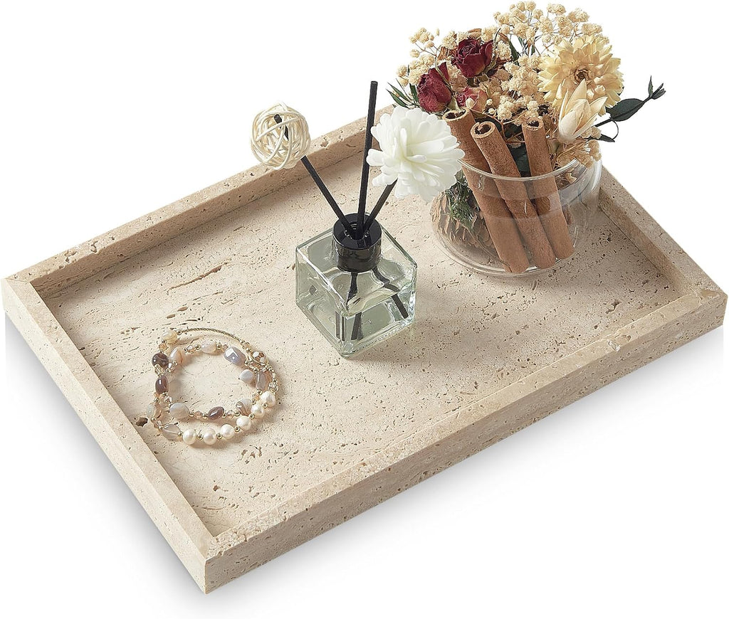 Travertine Tray,Bathroom Vanity Tray