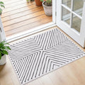 2X3 Entryway Rug Indoor Door Mat Washable Non Slip Small Carpet