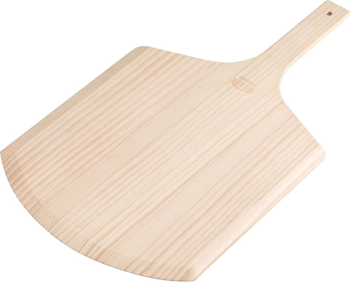 Wooden Pizza Peel, 16" L X 14" W, 24" Overall