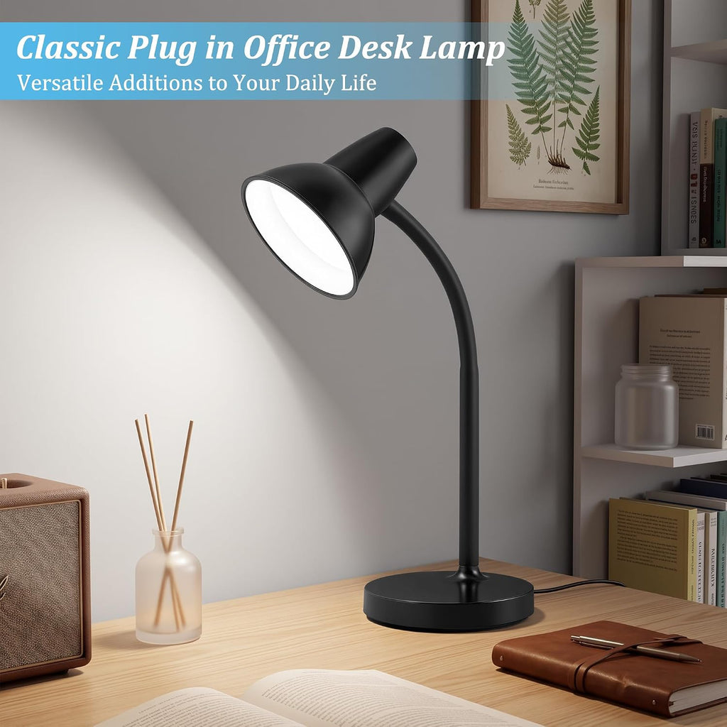 LED Desk Lamps for Home Office, Flexible Gooseneck Eye-Caring Study Lamps
