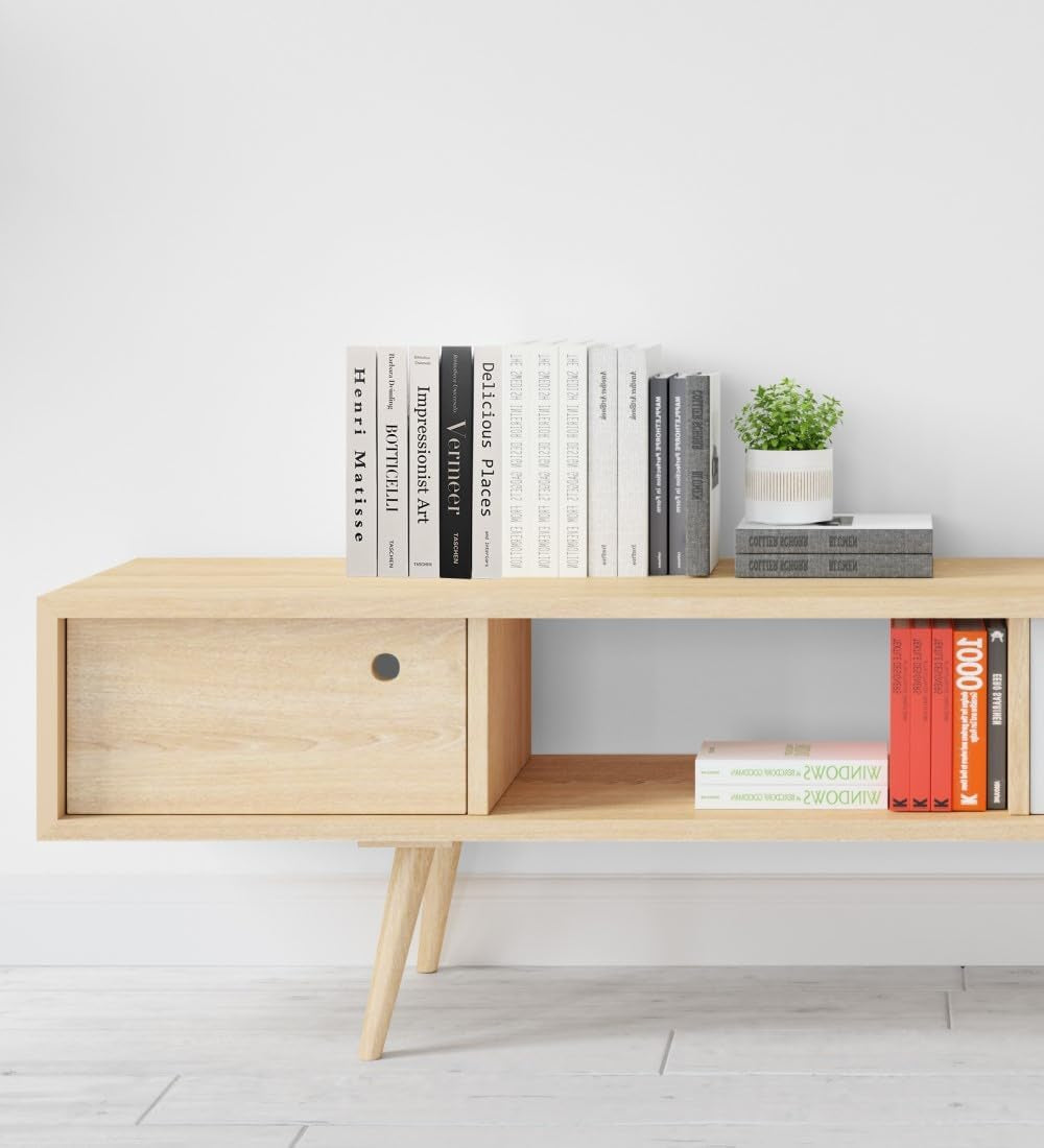 Faux Books for Decoration 5PCS Decorative Books Aesthetic Modern Home Table