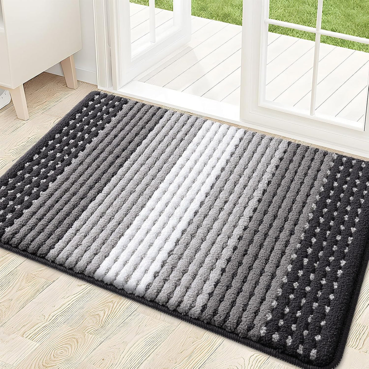 Indoor Outdoor Door Mat, 32X20 Non-Slip Dirt Trapper Doormats