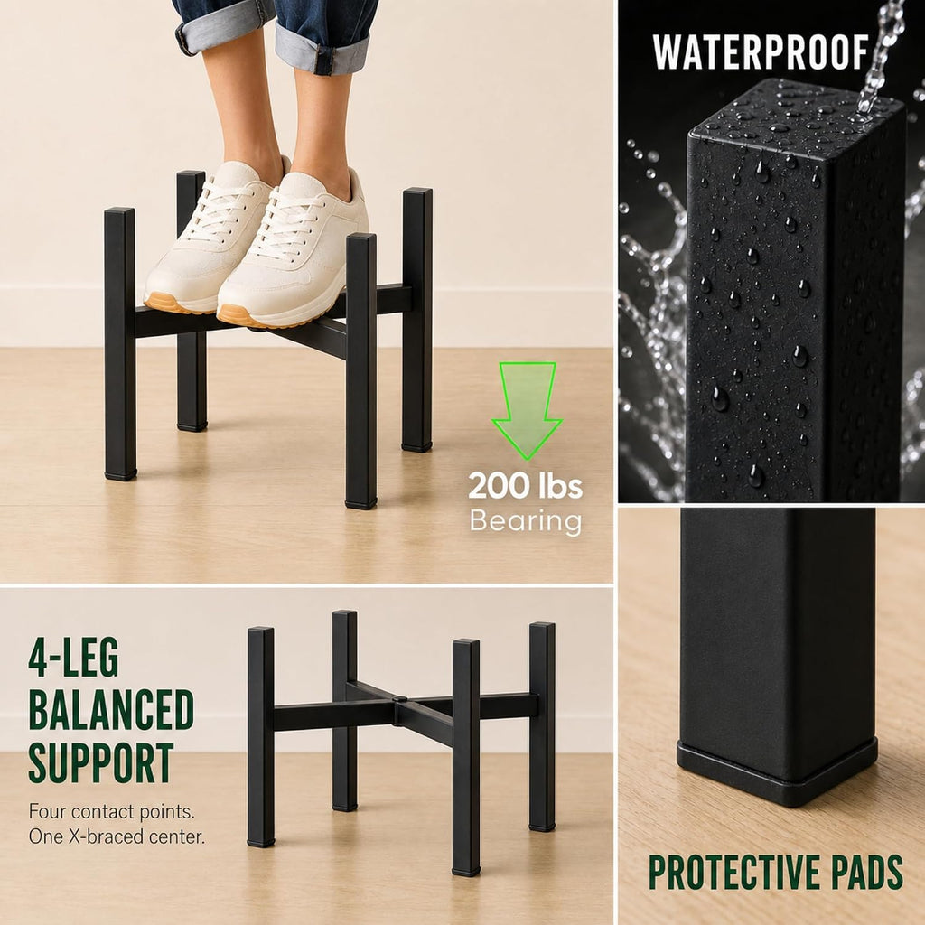 Metal Plant Stands Set, for Indoor and Outdoor Flower Pots Holders