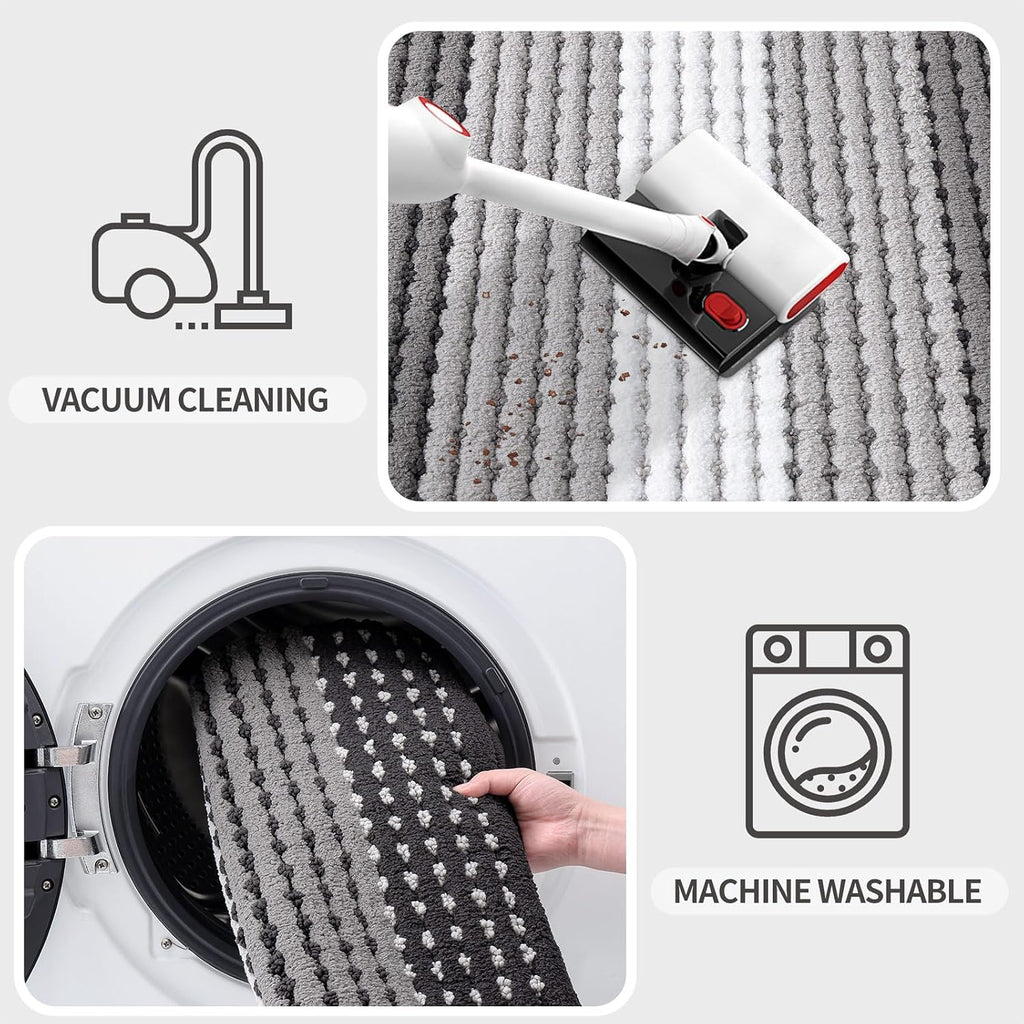 Indoor Outdoor Door Mat, 32X20 Non-Slip Dirt Trapper Doormats